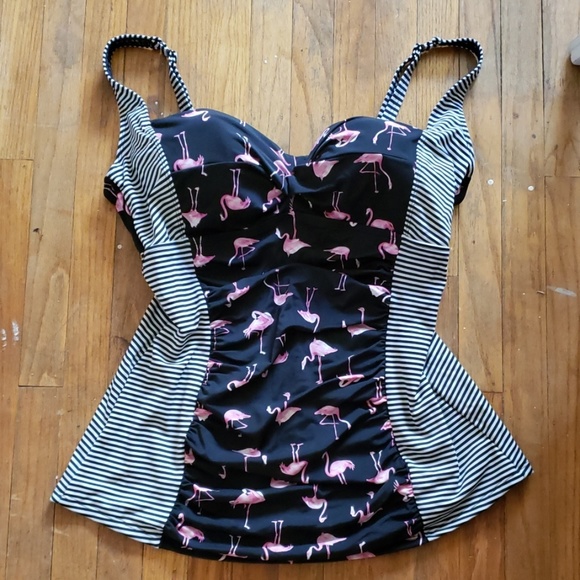 torrid flamingo swimsuit